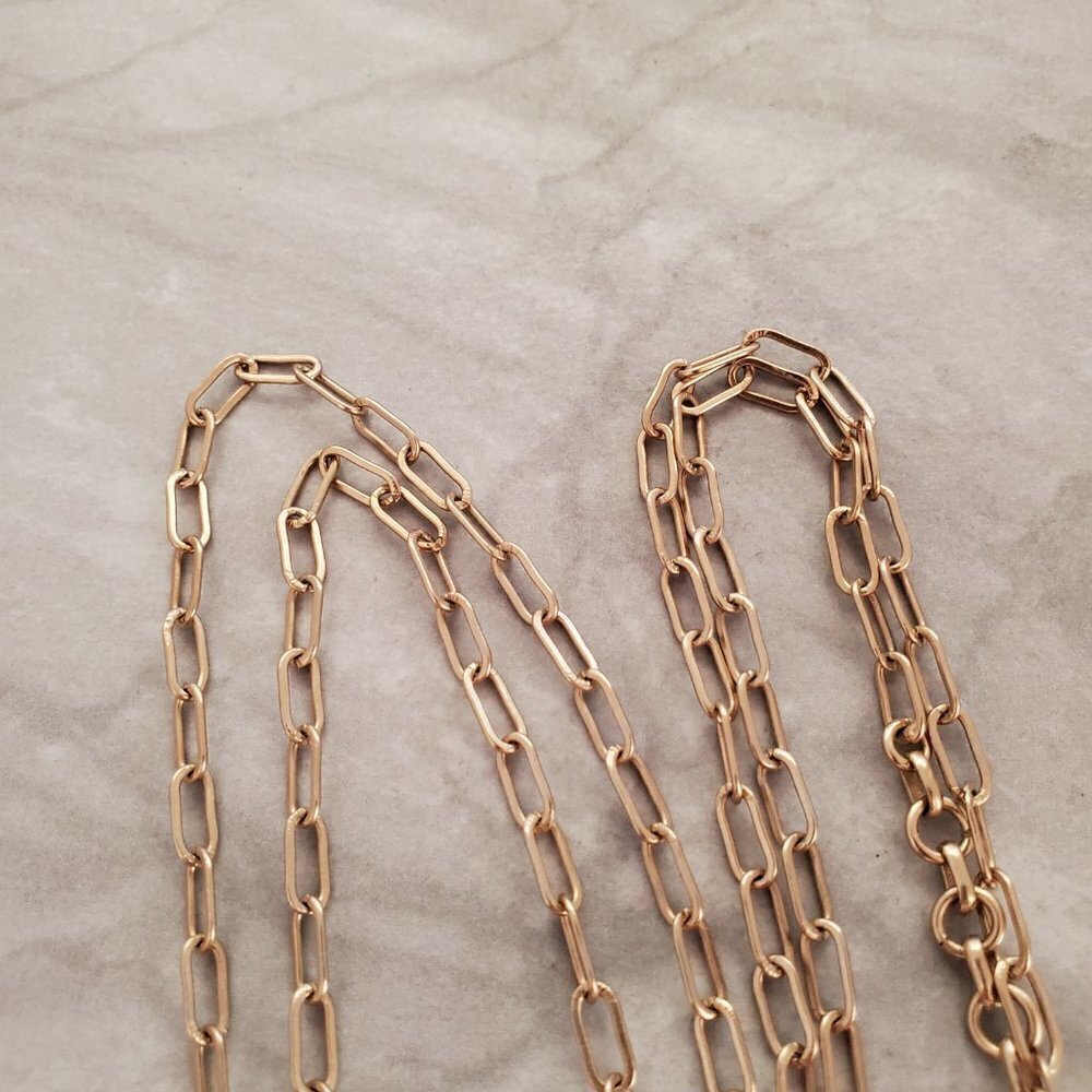 ✨ Stella and Dot Gold Silver Hammared Agate Distressed Pendant Necklace ✨ - Picture 5 of 10